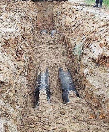 Sections Pipe Laying Works Project Reference 2