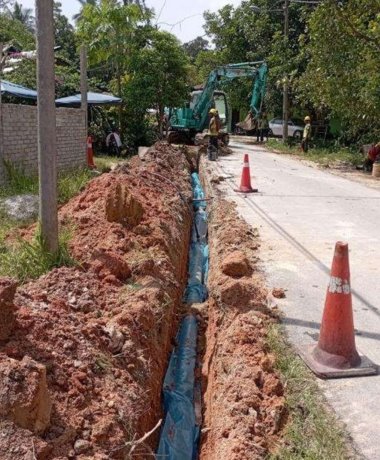 Sections Pipe Laying Works Project Reference 5